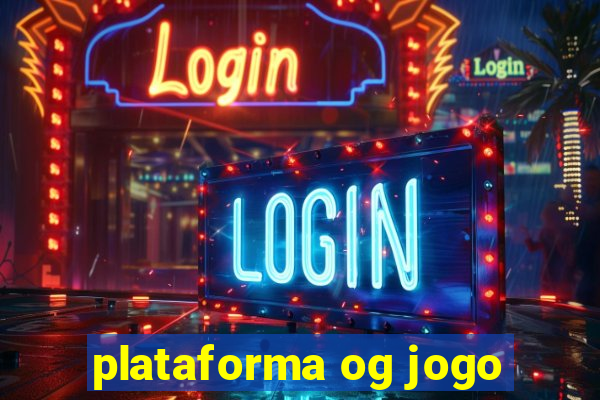 plataforma og jogo